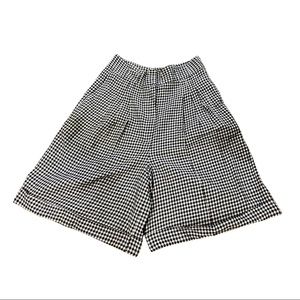 Gingham High Waist Shorts Vintage 1990s Mom Short